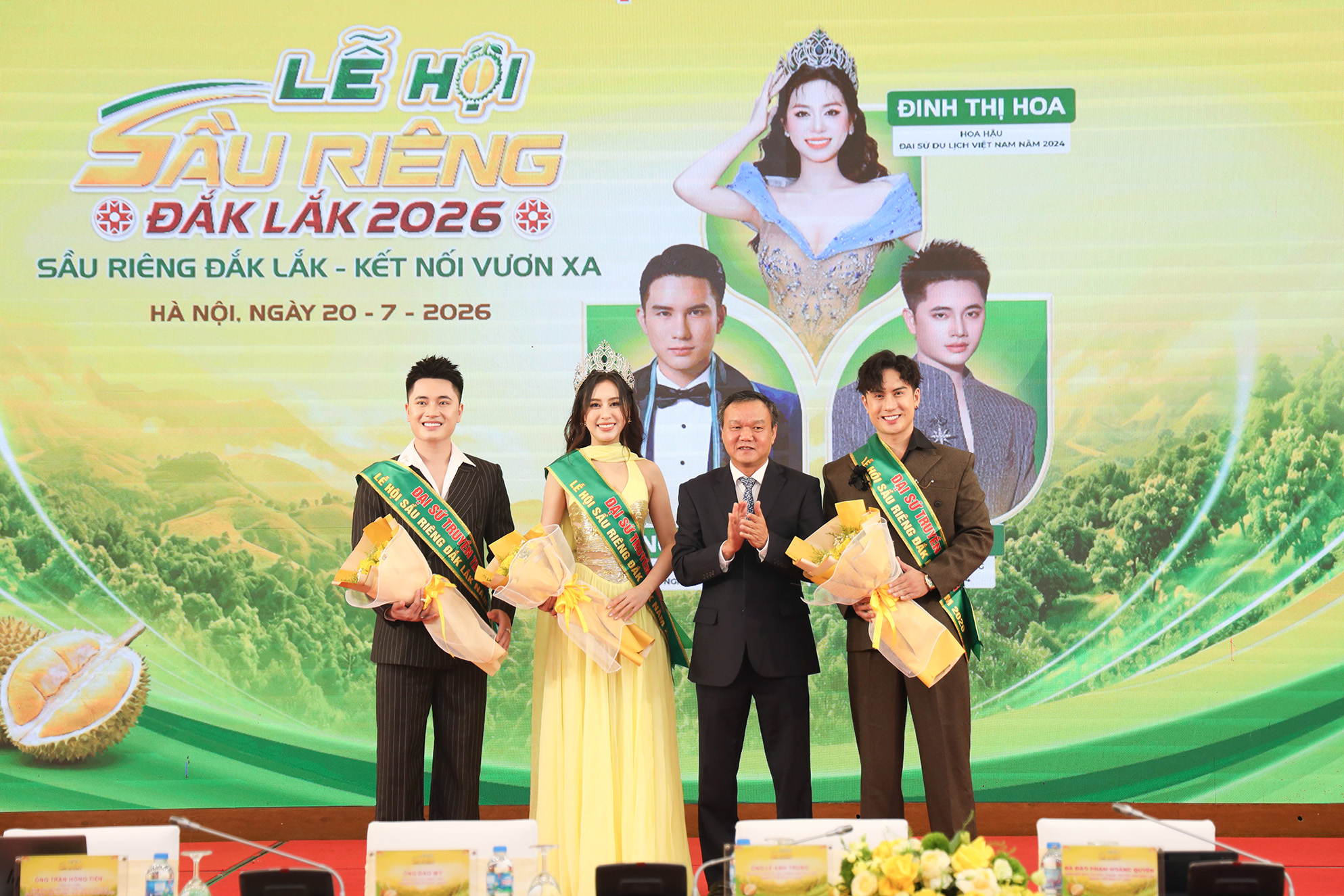 Công bố 03 đại sứ truyền thông của Lễ hội